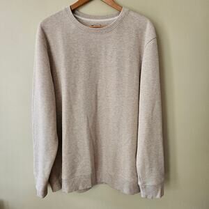 Bench. Men's Fleece Lined Thermal Shirt Size XL Tan Tagless Cozy Outdoor